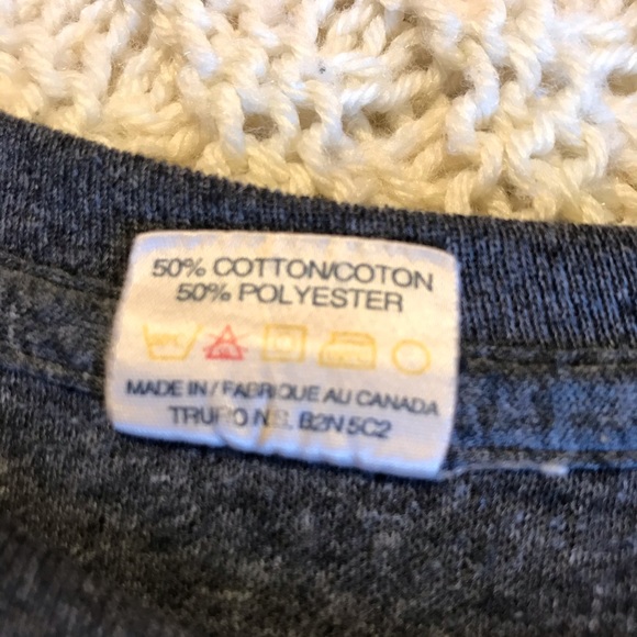 Thick grey long sleeve shirt large - Picture 6 of 6